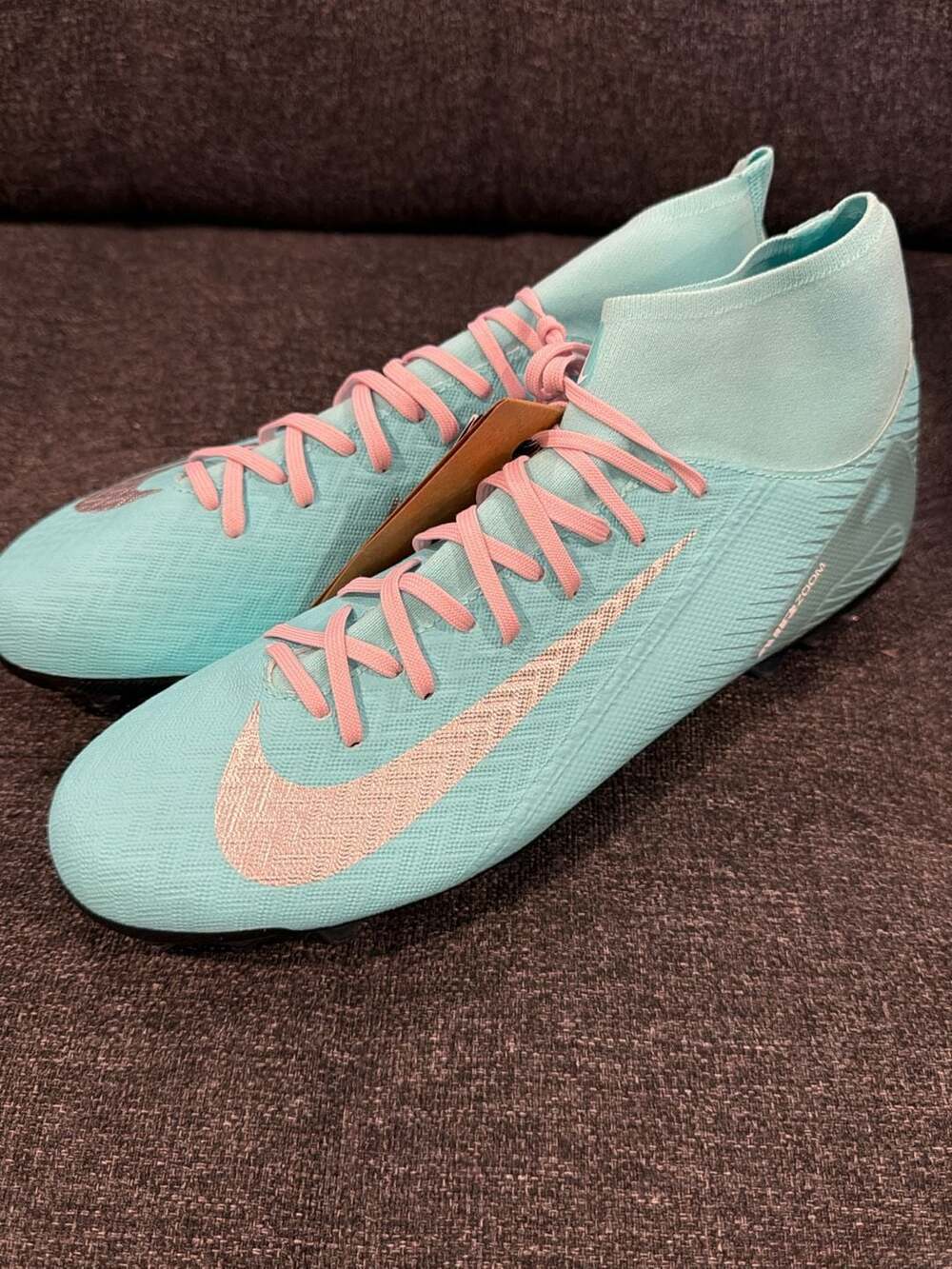 Nike Air Zoom Mercurial Superfly 10 Academy AG Soccer Cleats -size 9M